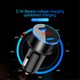 thumbnail image 4 of Cargador de coche USB Dual 3.1A de alta calidad, voltímetro con pantalla LCD de 2 puertos, adaptador de cargador de coche con enchufe para encendedor de cigarrillos de 12-24V, 4 of 5