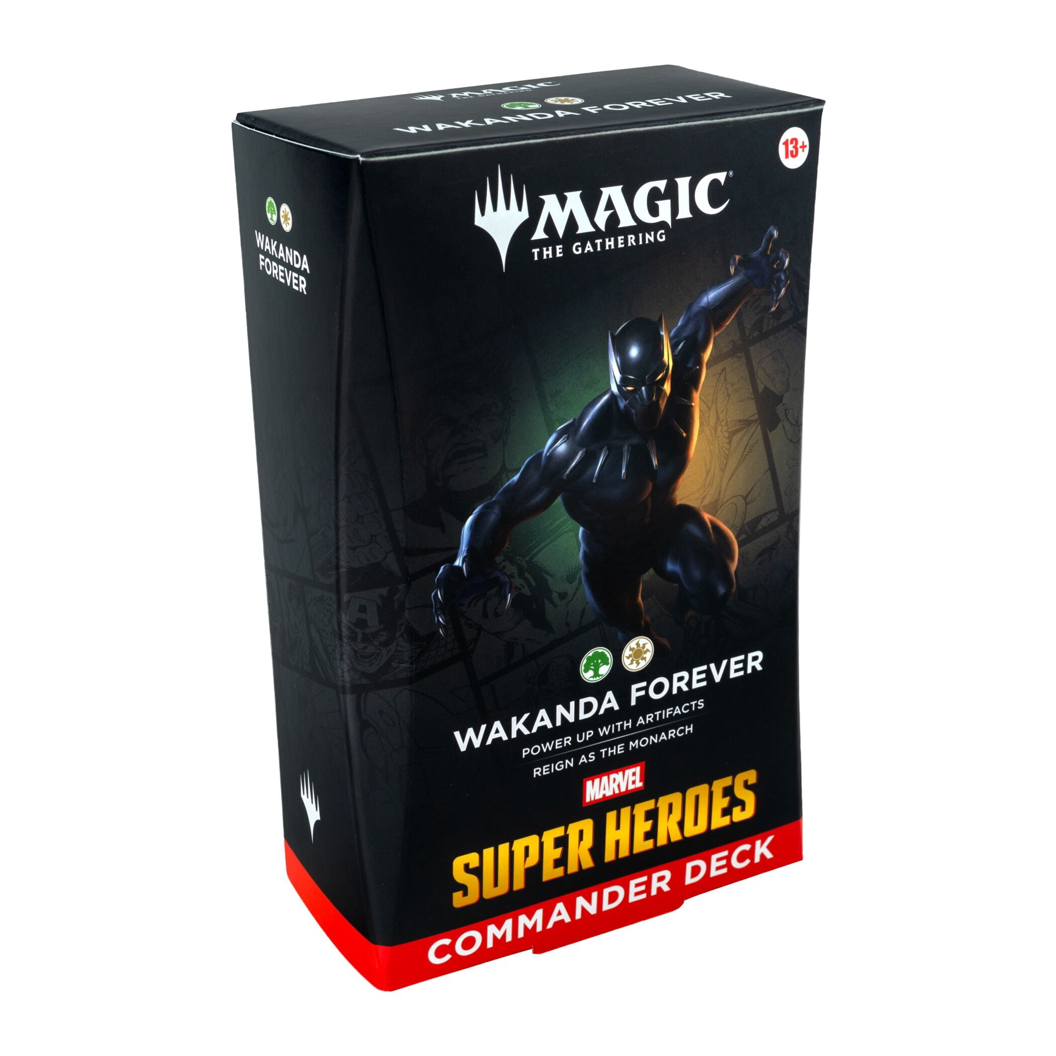 Magic: The Gathering Trading Card Games Marvel Super Heroes Commander Deck Wakanda Forever