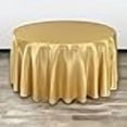 thumbnail image 3 of YOUR CHAIR COVERS - Nappe Ronde en Satin de 120 Pouces Dorée, Linge de Table Rond pour Tables de Banquet de 5 Pi, 3 of 3