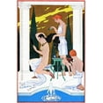 thumbnail image 2 of Barbier, Georges 11x14 Gold Ornate Wood Framed with Double Matting Museum Art Print Titled - Ancient Rome, 2 of 4