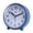 B, variant on Analogs Alarm Clock 4inch Super Silents NonTicking Small Clock Night Lights Operated Simple for Bedroom Desk