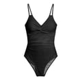 thumbnail image 4 of QURATI Swimwear Women Swimsuit Bathing Suit Full Coverage Slimming Swimwear Black L, 4 of 7