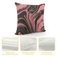 thumbnail image 4 of COMIO Decorative Lumbar Pillow Cover Soft Abstract Water Effect Marbling Artwork Design Spot Pattern Artistic Blot Monochrome Craft Liquid Cushion Case for Sofa Bedroom Car, 4 of 5
