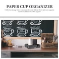 thumbnail image 6 of Coffee Seasoning Storage Wear-resistant Cup Organizer Daily Use Dispenser Holder Wood, 6 of 6