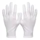 thumbnail image 1 of 6 Guantes De Algodón, Guantes Blancos Para Joyería, Meseros, 1 of 7