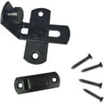 thumbnail image 4 of ORUYROP 90 Degree Locking Privacy Lock Sliding barn Door Latch Right Angle Door Clasp cam Lock (2 Black), 4 of 5