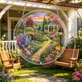 thumbnail image 6 of Yardvibe Acrylic Puzzles Suncatcher, 7.4" Garden Stained Glass Sun Catcher for Home Garden Yard Patio Decoration, Perfect Gift For Mom Wife Aunt Grandma (F), 6 of 9