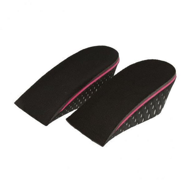 3x1 Par Unisex Negro EVA Aumento De Altura Plantillas Almohadillas Cojines 5cm Sunnimix Plantillas de aumento de altura