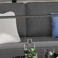 thumbnail image 4 of Homestyles Siège d'Extérieur Gris Aluminium Gris, 4 of 7