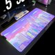 thumbnail image 3 of Alfombrilla de ratón RGB grande con paisaje lunar, alfombrilla de ratón LED para juegos, alfombrillas para jugador, alfombrillas de escritorio para PC, alfombrillas para teclado RGB XXL 35,4x15,7 pulg, 3 of 5