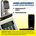 thumbnail image 7 of 144x Casino Hotel Door Lock 6V Pack Style B for Saflok 5490 EDL4AS HTL1, 7 of 7