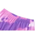thumbnail image 5 of Beezizac Girls Pajamas Tie Dye Pink & Purple Let Me Sleep Long Sleeves Set Cozy Comfy 2-Piece Winter Outfit Kid Size 6, 5 of 7