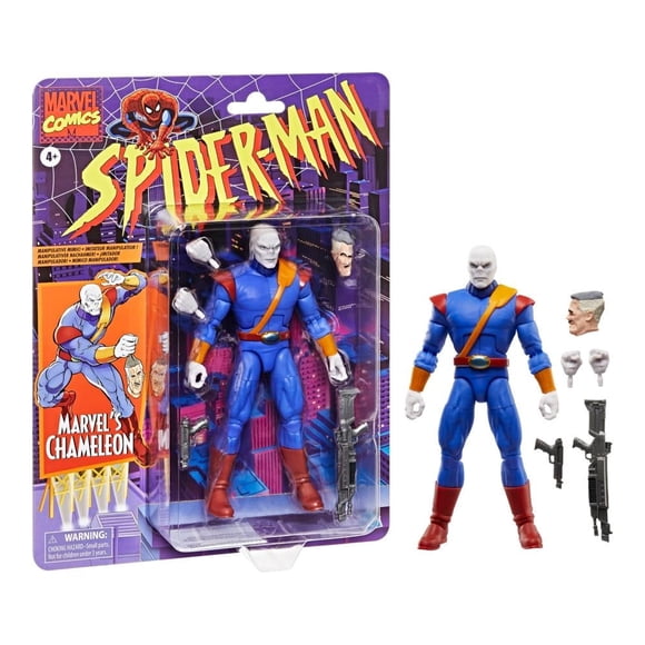 Figura de Acción Hasbro Marvel Legends Retro Chameleon