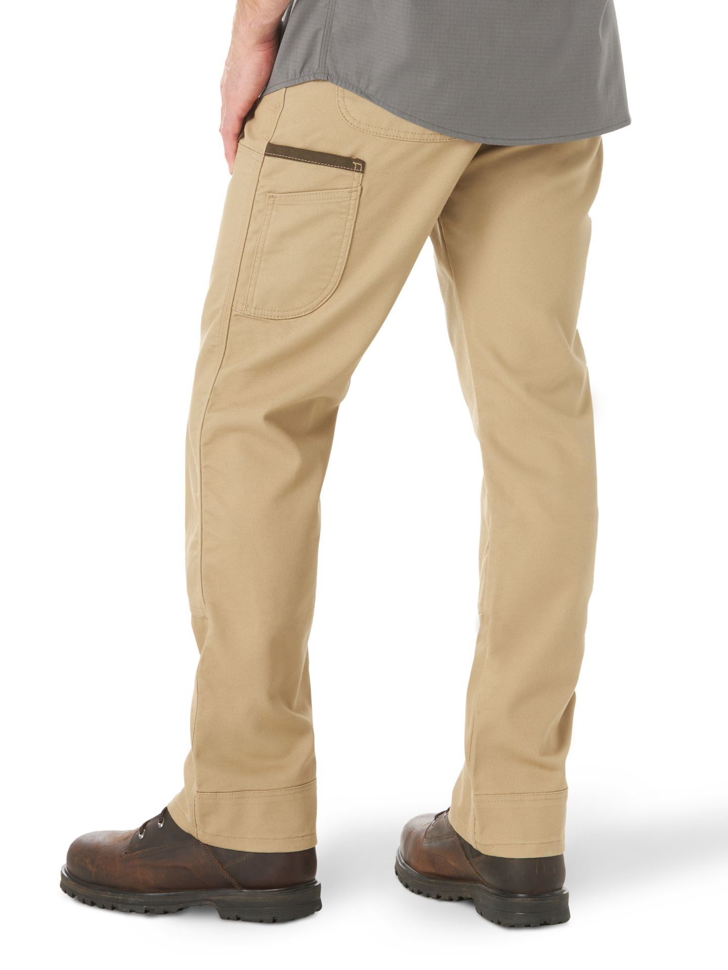 Wrangler Men's RIGGS Workwear Straight Fit Work Pant, Golden Khaki 