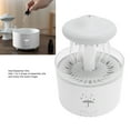 thumbnail image 4 of 300ml Quiet Aromatherapy Essential Oil Diffuser with 7 Color Night Light Timer Remote Control for Bedside, 4 of 7