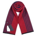 thumbnail image 1 of Men‘s Scarf Fashion Widen Warm Stripe Pattern Winter Scarf Winter Neckerchief, 1 of 10