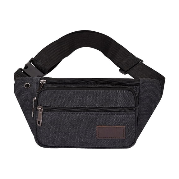 Multifunctional Outdoor Sports Waist Bag, Waterproof Nylon Fanny Pack with Adjustable Strap, Lightweight Storage for Running, Hiking, Cycling, Camping
