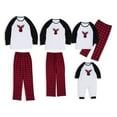 thumbnail image 1 of Pyjama de Noël Assorti Pyjama de Famille Nouvel An Pyjama Joyeux Hiver Coton rompers Ensemble, 1 of 3