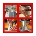 thumbnail image 4 of Iconic Espresso Maker, Makes Real Italian Coffee, Moka Pot, Silver Coffee Pot as shown, 4 of 5