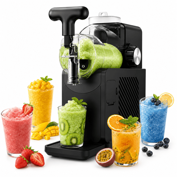 Friwest 85oz Slushie Machine, 5 Presets Slushy Maker, No Ice Needed, Self-Cleaning Frozen Drink Machine for Ice Cream Milkshakes Margaritas