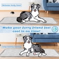 thumbnail image 5 of Aship Dog Cooling Mat, 44'' x 32'' Extra Large Self-Cooling Mat for Dog Cat, Arc-Chill Cooling Fiber & Endothermic Color Changing Pet Cooling Pad for Hot Summer, Washable Non-Toxic & Foldable, 5 of 8