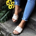 thumbnail image 2 of knqrhpse Chaussons pour Femmes Sandales Plates pour Extérieur Chaussures d'Été Sandales Romaines Chaussons pour Femmes Chaussons de Maison pour Femmes, 2 of 8