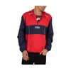 Fila Europa 1/2 Zip Windjacket Mens Jackets Size M, Color: Red