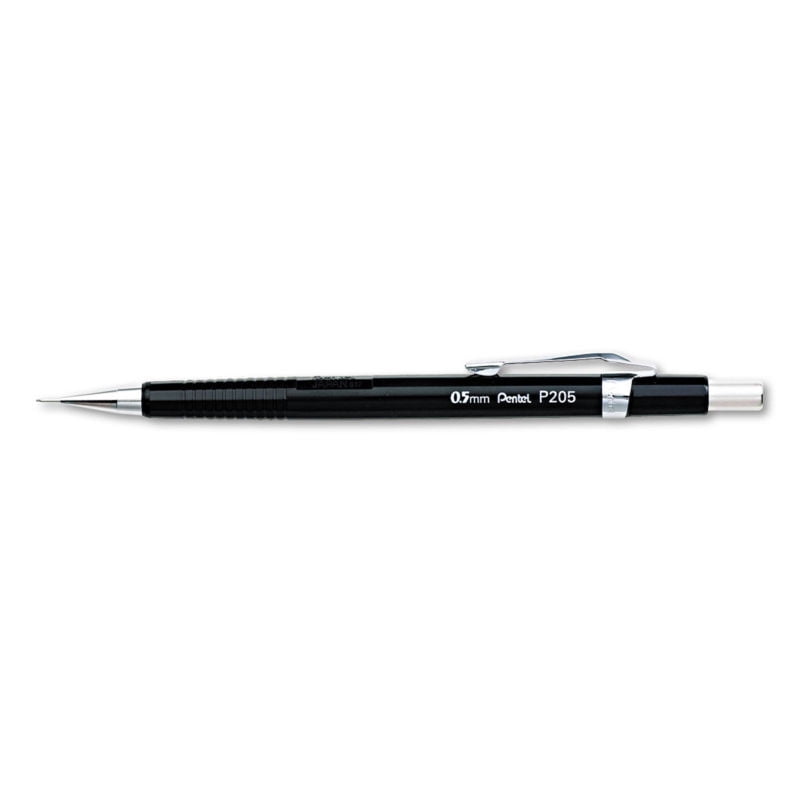 Black Barrel" 0.5 Mm "Pentel Sharp Mechanical Drafting Pencil 