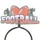 thumbnail image 2 of KAKOWELY 2 diademas con temática de fútbol americano y rugby, accesorios para el cabello para fiestas., 2 of 5