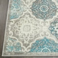 thumbnail image 3 of Home Dynamix Boho Andorra Transitional Damask Area Rug, Gray/Blue, 9' 2" x 12' 5" Rectangle, 3 of 6