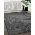 thumbnail image 3 of Ahgly Company Machine Washable Indoor Square Transitional Gray Area Rugs, 5' Square, 3 of 7