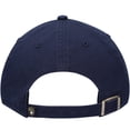 thumbnail image 4 of Youth '47 Navy Milwaukee Brewers Team Logo Clean Up Adjustable Hat, 4 of 4