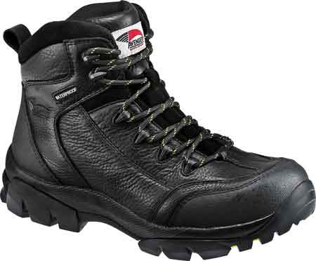 Avenger Men\u0026s Black Composite Toe Hiking Work Boot