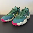 thumbnail image 1 of ?? Adi - das Trae Young 3 IE9301 Men Basketball Shoes Dark Green/Gold Metallic 7.5, 1 of 6