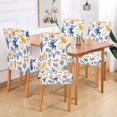 thumbnail image 2 of Yayeee 2 Pack Dining Chair Covers Stretch Parson Chairs Slipcovers Seat Protector, Tropical Jungle Vibes, 2 of 6