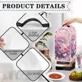 thumbnail image 4 of HELLHERO Salamander Floral Pattern Stylish Kitchen Blender Dust Cover with Fitted There is only one dust cover Dust Protector Kitchen Use, 4 of 6