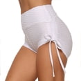 thumbnail image 1 of Short de Bain Femme Bas de Bikini Jupe-Short Robe de Bain ( L, Blanc, 1 of 7