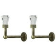 thumbnail image 3 of Urbanest Decorative Curtain Holdbacks for Drapes and Curtains, Classic Metal Drapery Tiebacks, Window Curtain Holdback Hooks, 2 Piece, Nickel, 3 of 3