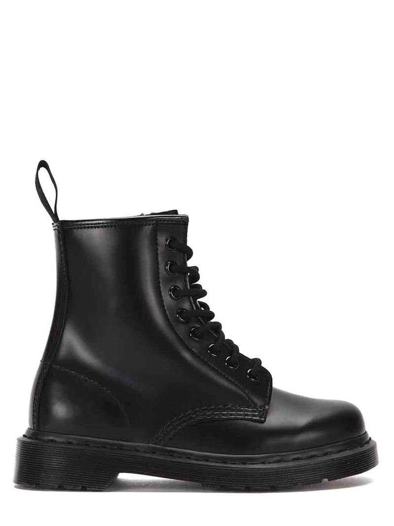 Dr. Martens Mens 1460 Mono Leather Solid Combat Boots Black  display picture 3