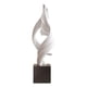 thumbnail image 1 of Estatua de arte abstracto, estatuas decorativas, souvenir, figura de resina, escritorio Blanco, 1 of 7