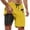 F-Yellow, variant on Kcolen Swim Trunks for Men Soild Color Mens Bathing Suits Stretchy Upf Mens Bathing Suit 9 Inch Inseam Men's Swim Trunks Summer Beach Comfy Bathing Suit Beach Board Shorts