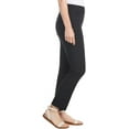 thumbnail image 2 of Hilary Radley Women Mid-Rise Stretch Pull-On Ankle Pant (Black,Large), 2 of 8