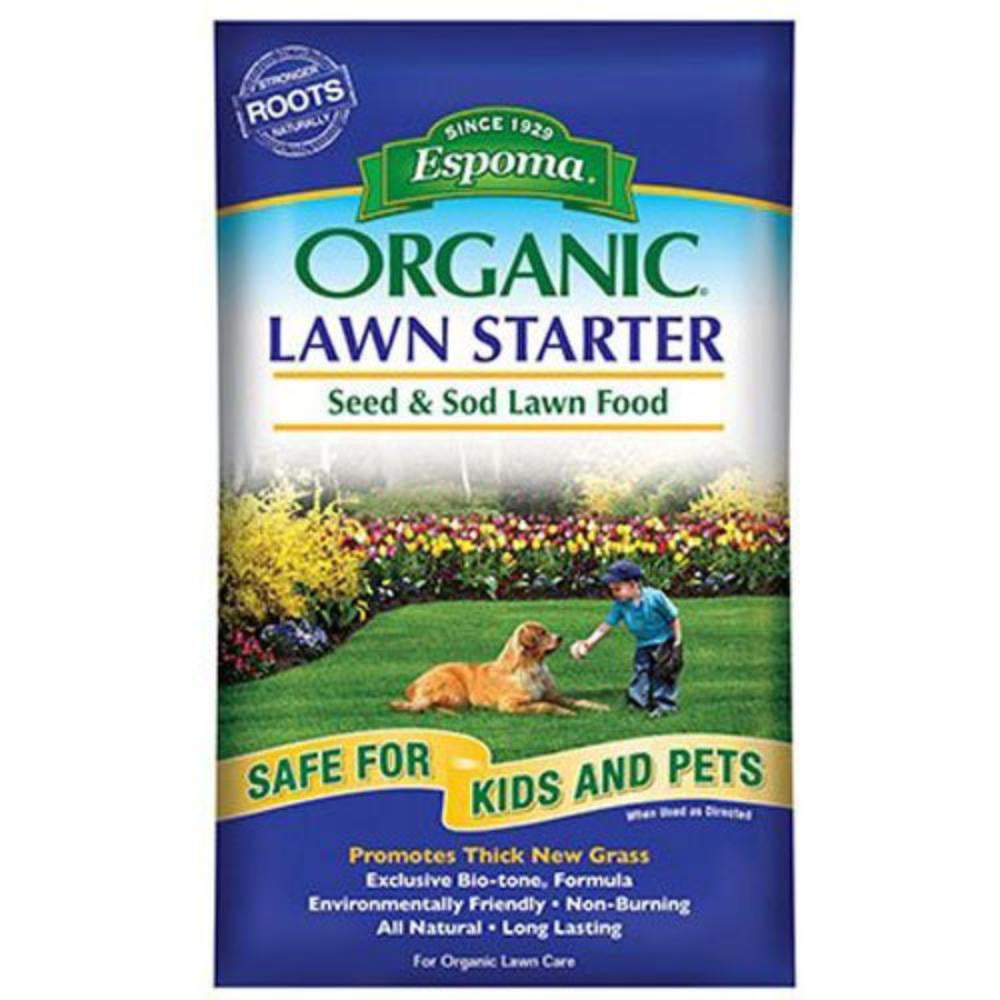 LS36 Organic Lawn Starter Seed and Sod Food Fertilizer, 36 lb, All