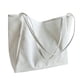 thumbnail image 1 of Bolso de hombro de lona, bolso de lona Simple y ligero de gran capacidad, Color puro, suave y a la moda, 1 of 8