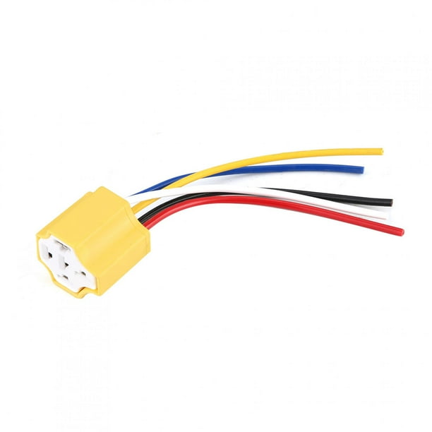 Ceramic Car Relay, Relay Socket, 5 Pin Relay Socket, For Industry