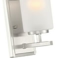 thumbnail image 3 of Designers Fountain Carmine 1 Light Brushed Nickel Wall Sconce Light, D239M-1B-BN, 3 of 5