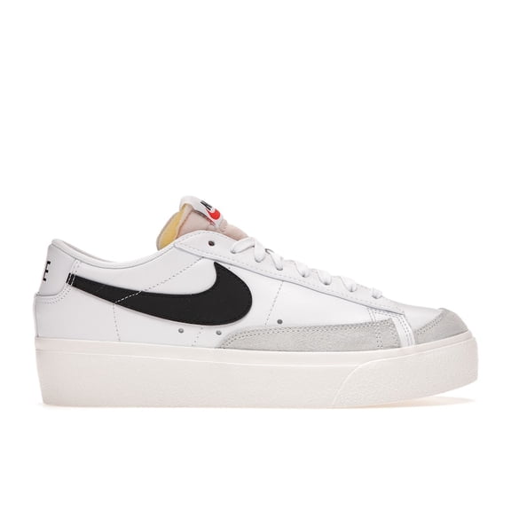 Nike Women's Blazer Low Platform White Black Shoes, from StockX