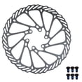 thumbnail image 1 of Soidarity Rotores de bicicleta G3, 1 unidad, bicicleta de montaña, 160mm, Rotor de frenos de disco de carretera con tornillos, herramienta de freno de Ciclismo Soidarity OD008187-00, 1 of 6