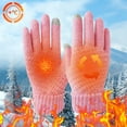 thumbnail image 3 of Guantes de Invierno Guantes de Pantalla Táctil Guantes de Punto de Mujer Guantes de Invierno a Prueba de Agua Guantes Deportivos a Prueba de Viento Guantes Cálidos Suaves Guantes Térmicos Simples Mita, 3 of 6