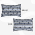 thumbnail image 2 of Fuzoiu Anchors And Steering Wheel Print Fuzzy Pillowcases, Super Soft Pillow Case Cover with Zipper for Bedroom, Sofa, Couch,Cozy Pillow Shams for All Seasons-14"x20", 2 of 6